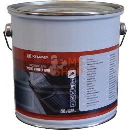 Peinture pour bois, Blanc 2,5L | KRAMP Peinture pour bois, Blanc 2,5L | KRAMPPR#842265