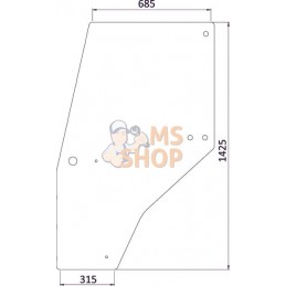 Glace de portière | KRAMP Glace de portière | KRAMPPR#463903