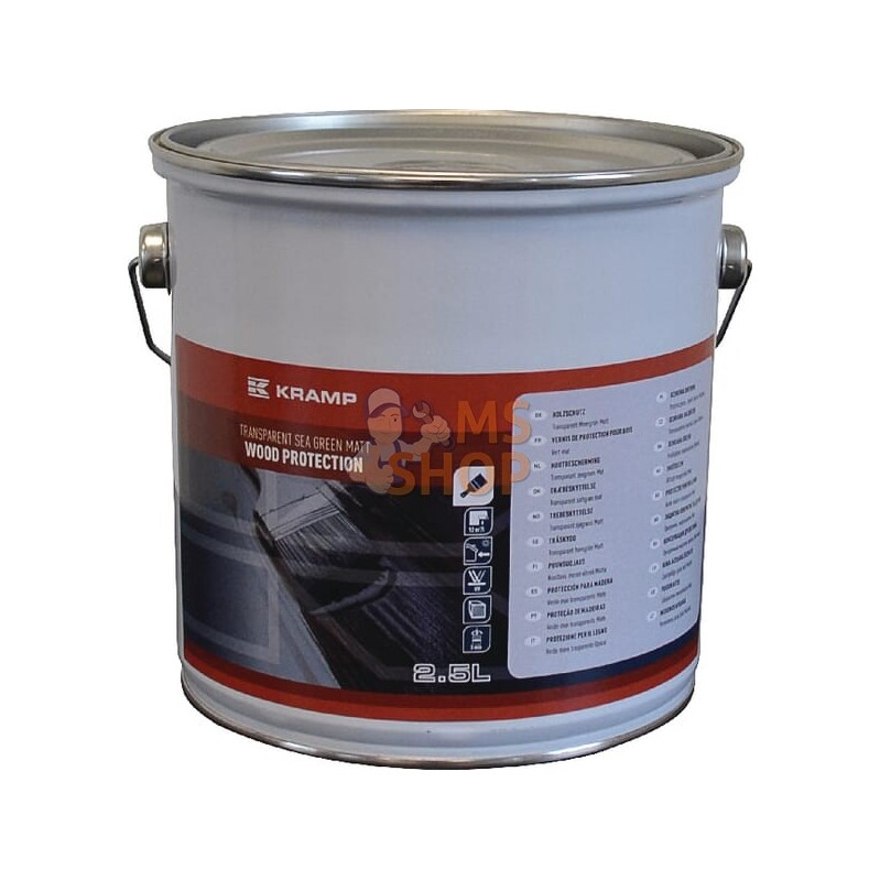 Peinture pour bois, vert 2,5L | KRAMP Peinture pour bois, vert 2,5L | KRAMPPR#842329 Peinture pour bois, vert 2,5L | KRAMP Peinture pour bois, vert 2,5L | KRAMPPR#842329