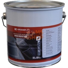 Peinture pour bois, brun 2,5L | KRAMP Peinture pour bois, brun 2,5L | KRAMPPR#842325