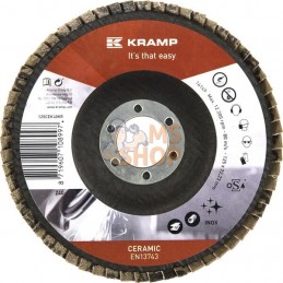 Disque lam. céramiq 125mm K40 | KRAMP Disque lam. céramiq 125mm K40 | KRAMPPR#462153
