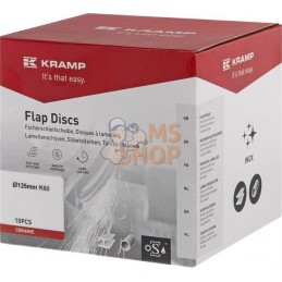 Disque lam. céramiq 125mm K60 | KRAMP Disque lam. céramiq 125mm K60 | KRAMPPR#462154