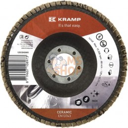 Disque lam. céramiq 125mm K80 | KRAMP Disque lam. céramiq 125mm K80 | KRAMPPR#462152