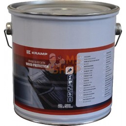 Peinture pour bois, noir 2,5L | KRAMP Peinture pour bois, noir 2,5L | KRAMPPR#842293