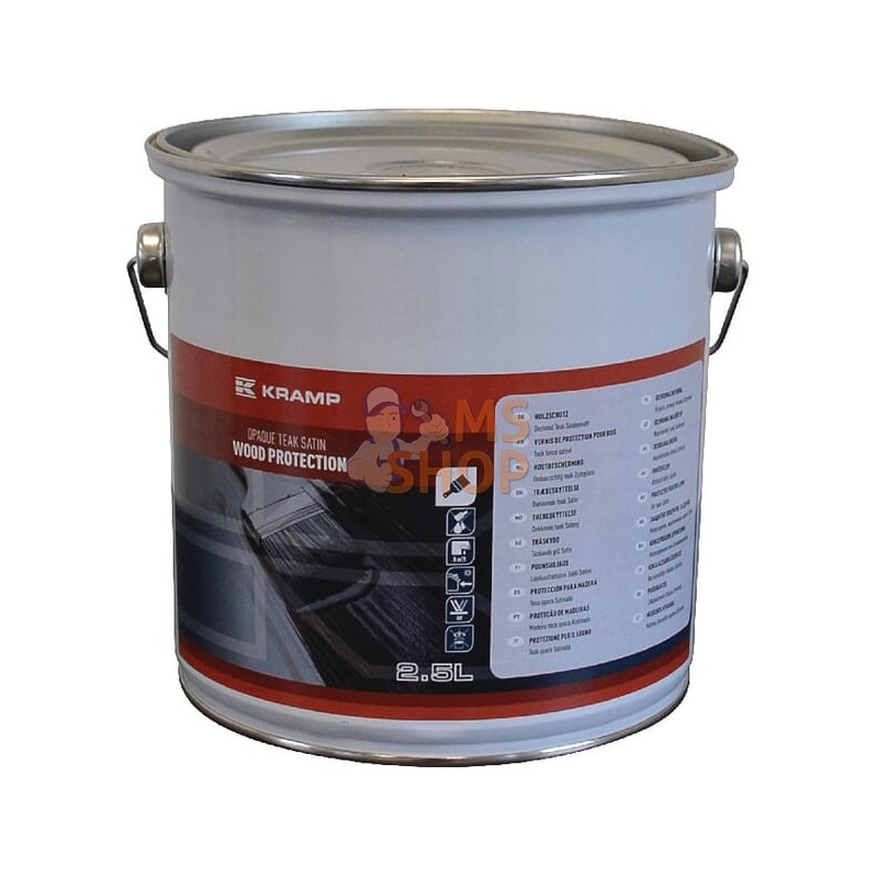Peinture pour bois, teck 2,5L | KRAMP Peinture pour bois, teck 2,5L | KRAMPPR#842294 Peinture pour bois, teck 2,5L | KRAMP Peinture pour bois, teck 2,5L | KRAMPPR#842294