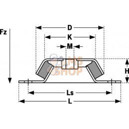 Pied machine standard | KRAMP Pied machine standard | KRAMPPR#799882