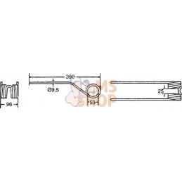 Dent de pirouette p/Fella | KRAMP Dent de pirouette p/Fella | KRAMPPR#565713