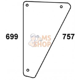 Vitre de cabine | KRAMP Vitre de cabine | KRAMPPR#463696