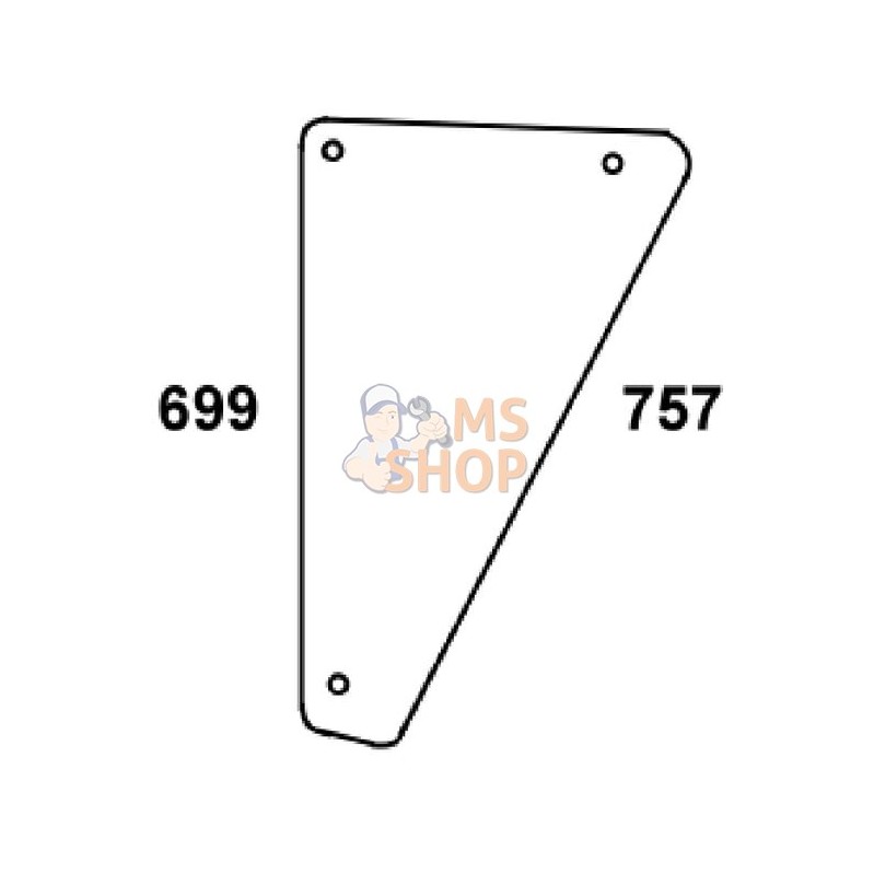 Vitre de cabine | KRAMP Vitre de cabine | KRAMPPR#463696