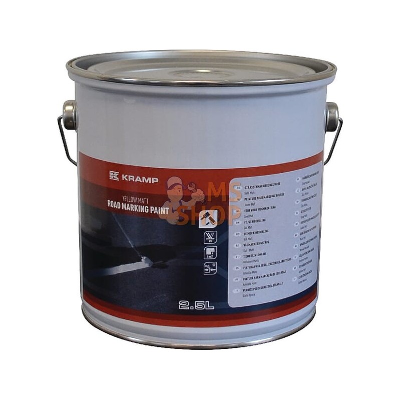 Peinture de marquage jaune 2,5L | KRAMP Peinture de marquage jaune 2,5L | KRAMPPR#650574 Peinture de marquage jaune 2,5L | KRAMP Peinture de marquage jaune 2,5L | KRAMPPR#650574