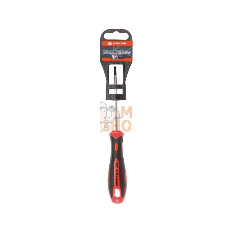 Tournevis cruciforme PH0 x 75 mm | KRAMP Tournevis cruciforme PH0 x 75 mm | KRAMPPR#566036 Tournevis cruciforme PH0 x 75 mm | KRAMP Tournevis cruciforme PH0 x 75 mm | KRAMPPR#566036