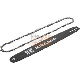 Kit guide + chaîne 18" / 45 cm 3/8 LP 1,3 mm 1041 | KRAMP Kit guide + chaîne 18" / 45 cm 3/8 LP 1,3 mm 1041 | KRAMPPR#699245