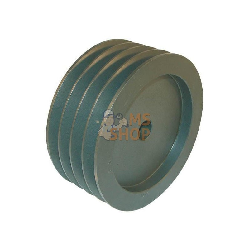 Poulie pour courroie trapézoïdale 4 rainures B ou SPB diamètre 97 mm Kramp | KRAMP Poulie pour courroie trapézoïdale 4 rainures Poulie pour courroie trapézoïdale 4 rainures B ou SPB diamètre 97 mm Kramp | KRAMP Poulie pour courroie trapézoïdale 4 rainures