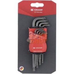 TORX® Key Set  TX 9-40 8-pcs. | KRAMP TORX® Key Set  TX 9-40 8-pcs. | KRAMPPR#564502