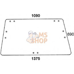 Vitre de cabine | KRAMP Vitre de cabine | KRAMPPR#463896
