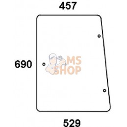 Vitre de cabine | KRAMP Vitre de cabine | KRAMPPR#463695