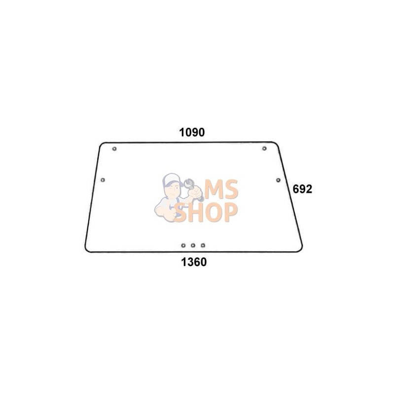 Pare-brise, partie haute | KRAMP Pare-brise, partie haute | KRAMPPR#463920