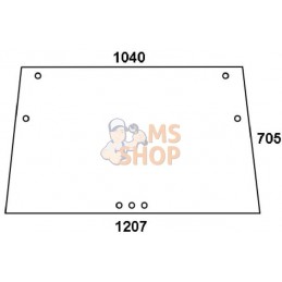 Vitre de cabine | KRAMP Vitre de cabine | KRAMPPR#463892