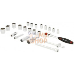 Jeu 23 douilles 3/8" | KRAMP Jeu 23 douilles 3/8" | KRAMPPR#564342