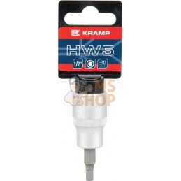 Douille de tournevis 1/2" Hex 5 mm | KRAMP Douille de tournevis 1/2" Hex 5 mm | KRAMPPR#565970