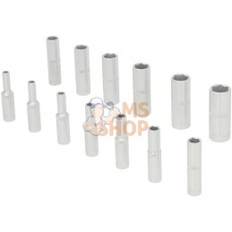 Jeu 13 douilles 1/4" 6 pans | KRAMP Jeu 13 douilles 1/4" 6 pans | KRAMPPR#564870