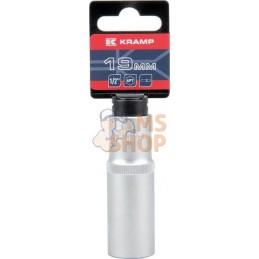 Douille longue 1/2" 6 pans 19mm | KRAMP Douille longue 1/2" 6 pans 19mm | KRAMPPR#565792