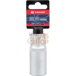 Douille longue 1/2" 6 pans 24mm | KRAMP Douille longue 1/2" 6 pans 24mm | KRAMPPR#565677