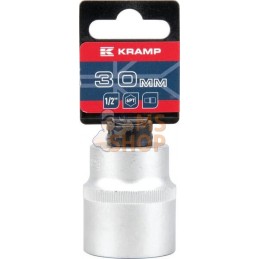 Douille 1/2" 6 pans 30 mm | KRAMP Douille 1/2" 6 pans 30 mm | KRAMPPR#565712