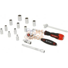 Jeu 16 douilles 1/4" | KRAMP Jeu 16 douilles 1/4" | KRAMPPR#564537