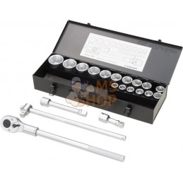 Jeu 20 douilles 3/4" | KRAMP Jeu 20 douilles 3/4" | KRAMPPR#563971