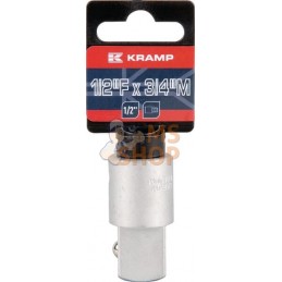 Adaptateur douilles 1/2" - 3/4" | KRAMP Adaptateur douilles 1/2" - 3/4" | KRAMPPR#565441