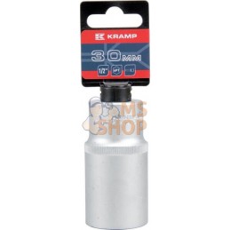 Douille longue 1/2" 6 pans 30mm | KRAMP Douille longue 1/2" 6 pans 30mm | KRAMPPR#565474