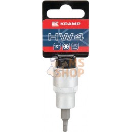 Douille de tournevis 1/2" Hex 4 mm | KRAMP Douille de tournevis 1/2" Hex 4 mm | KRAMPPR#565975