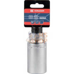 Douille longue 3/4" 6 pans 32 mm | KRAMP Douille longue 3/4" 6 pans 32 mm | KRAMPPR#564953