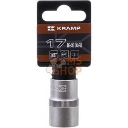Douille 1/2" 6 pans 17 mm | KRAMP Douille 1/2" 6 pans 17 mm | KRAMPPR#566091