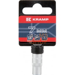Douille 1/4" 6 pans 7 mm | KRAMP Douille 1/4" 6 pans 7 mm | KRAMPPR#566202