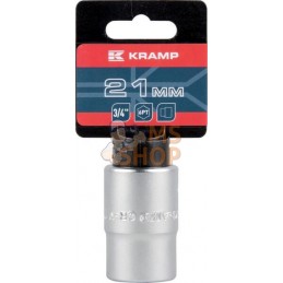 Douille 3/4" 6 pans 21 mm | KRAMP Douille 3/4" 6 pans 21 mm | KRAMPPR#565483