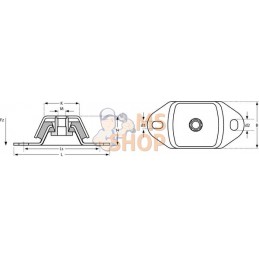 Pied machine de type Triflex | KRAMP Pied machine de type Triflex | KRAMPPR#799885