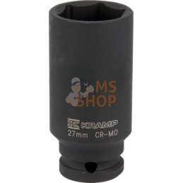 Douille à choc longue 1/2" 27 mm | KRAMP Douille à choc longue 1/2" 27 mm | KRAMPPR#565331