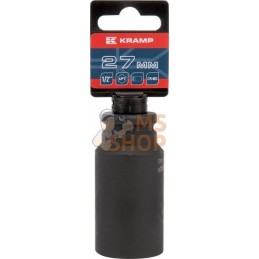 Douille à choc longue 1/2" 27 mm | KRAMP Douille à choc longue 1/2" 27 mm | KRAMPPR#565331