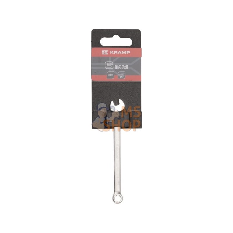Clé mixte, 6 mm, Kramp | KRAMP Clé mixte, 6 mm, Kramp | KRAMPPR#565852 Clé mixte, 6 mm, Kramp | KRAMP Clé mixte, 6 mm, Kramp | KRAMPPR#565852