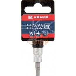 Douille de tournevis 1/4" Hex 5 mm | KRAMP Douille de tournevis 1/4" Hex 5 mm | KRAMPPR#566151
