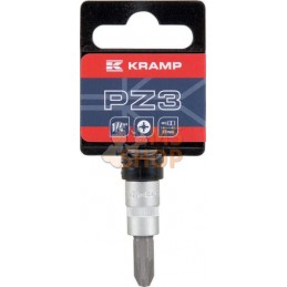 Douille de tournevis 1/4" PZ 3 | KRAMP Douille de tournevis 1/4" PZ 3 | KRAMPPR#566149