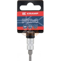 Douille de tournevis 1/4" 4,0 mm | KRAMP Douille de tournevis 1/4" 4,0 mm | KRAMPPR#566144