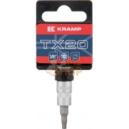Douille de tournevis 1/4" Torx TX 20 | KRAMP Douille de tournevis 1/4" Torx TX 20 | KRAMPPR#566127