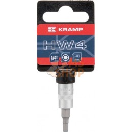 Douille de tournevis 1/4" Hex 4 mm | KRAMP Douille de tournevis 1/4" Hex 4 mm | KRAMPPR#566148