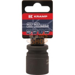 Douille à choc 1/2" 22 mm | KRAMP Douille à choc 1/2" 22 mm | KRAMPPR#565634