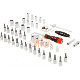 Jeu 45 douilles 1/4" | KRAMP Jeu 45 douilles 1/4" | KRAMPPR#564341