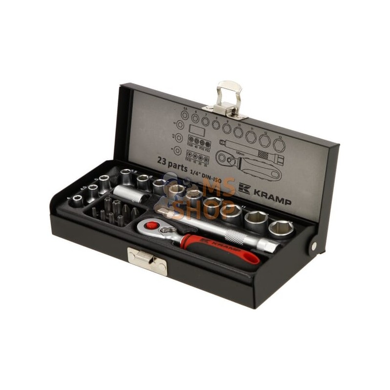 Jeu 23 douilles Mini 1/4" | KRAMP Jeu 23 douilles Mini 1/4" | KRAMPPR#564616 Jeu 23 douilles Mini 1/4" | KRAMP Jeu 23 douilles Mini 1/4" | KRAMPPR#564616