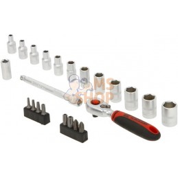 Jeu 23 douilles Mini 1/4" | KRAMP Jeu 23 douilles Mini 1/4" | KRAMPPR#564616